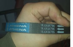 Athena 16,6x795 ékszíj. Yamaha, Aprilia, Minarelli