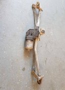 Audi A4 B7 első ablaktörlő motor , mechanika , szerkezet