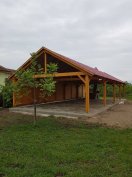 Autóbeálló, filagória 6x15M