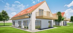 Balatonfüreden eladó új építésű kulcsrakész ikerházak