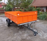 Billencs Traktor Pótkocsi Billenő Utánfutó