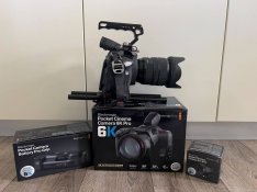 Bmpcc 6K Pro + Markolat + EVF (kereső)