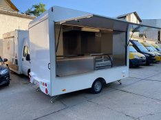 Büfékocsi Food Truck Lángosos kivitel 3,6m 1,3t