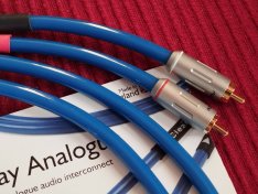 CHORD Clearway 2x1 m.-es RCA kábel Furutech dugókkal nagyon jó állapot