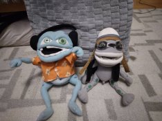 Crazy frog béka zenél