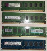 DDR3 2GB RAM PC3 (több db is: 1GB, 4GB, 8GB)