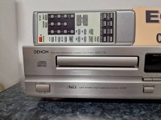 Denon Dcd-715 cd lejátszó távirányítóval 