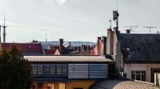 Duplex flat at Palotanegyed with big terrace