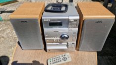 Eladó Sony 2*20W-os mini hifi AUX bemenettel