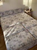 Eladó franciaágy ágyneműtartóval