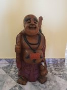 Eladó színes fa Buddha