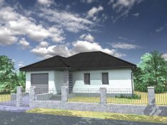 Eladó újépítésű családi ház Erdőkertes