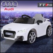 Elektromos kisautó - AUDI TT RS 12V fehér