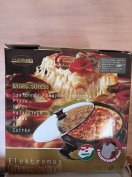 Elektromos pizzasütő és serpenyő (új)