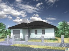Erdőkertesi eladó új építésű tégla családi ház