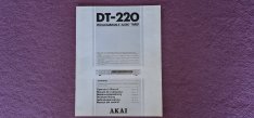 Eredeti Akai DT-220 használati útmutató (Manual) Original !!
