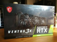 Eredeti MSI Geforce Rtx 3080 Ventus 3x OC 10GB játékkártya