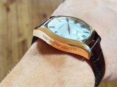Eredeti új Emporio Armani ar0677 férfi óra karóra 43mm 2 év garancia