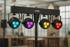 Eurolite Kls-120 Compact LED Fényszett Mobil DJ / Party / Esküvő