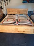 Fenyő Franciaágy keret