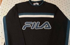 Férfi Fila Vintage Kötött pulóver (S-es méretben)