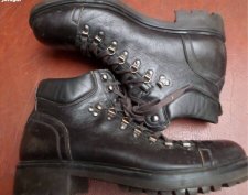 Férfi bőr túra vadász bakancs félár alatt 47-es