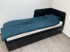 Flekke kanapéágy 2 fiókkal, 2 matraccal