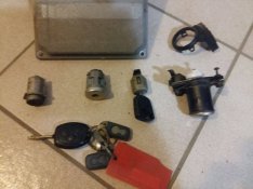 Ford fiesta 2005-2008-ig motorvezérlő immo szettel +kulcs! 3EAC