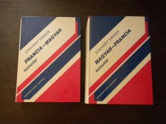 Francia-magyar-francia kéziszótár 2 kötetes - Gyöngyös, Nyelvkönyv