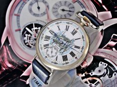 Gyönyörű halak motívummal porcelánszámapos lengőfüles zsebóra beépítés