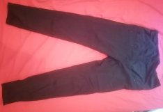 H&M kismamanadrág, fekete, XL