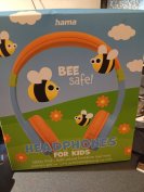 Hama Beesafe kék/narancs színű gyermek fejhallgató