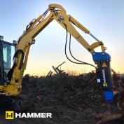 Hammer SB300 Hidraulikus Bontókalapács, Törőfej Jcb Cat Bobcat Komatsu