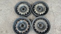 Használt 14 colos 4x100 lyukosztású Renault/Nissan acél felni garnitúr