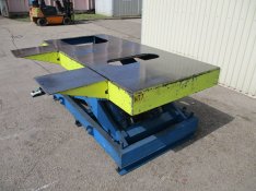 Hidraulikus emelő asztal 8000 kg emelőasztal ollós ollósemelő (989)