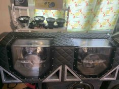 Hifonics atlas dupla láda 2000/4000watt. 115 ezer Ft !!!!!