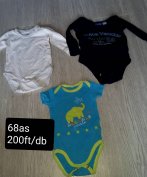 Hosszú ujjú és rövid ujjú bodyk 200ftért