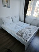 IKEA Askvoll ágy, Luröy rács, Asvang matrac