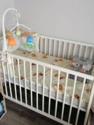 Ikea Gulliver kiságy és pelenkázó