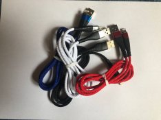 Iphone USB töltő és adatkábel 2.4A 1 méter