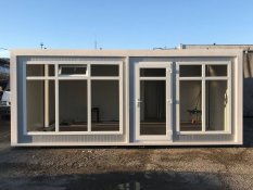 Iroda szigetelt mosdo irodakonténer kontener kontenerek berbeadas