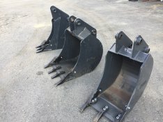 JCB 3CX 4CX Komatsu New Holland Volvo 60cm Új mélyásó kanál