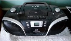 JVC hordozható rádió magnó CD MP3 médialejátszó eladó