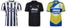Juventus FC, 2021/22, hazai/idegenbeli/harmadik (Dybala, Chiesa)