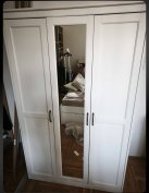 Jysk Fehér Ruhásszekrény