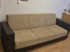 Kanapéágy -ágyneműtartóval