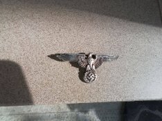 Katonai , military 2. világháborús német kitűző