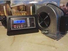 Kazán vezérlés szett - HU-81Rzpid vezérlés és ventilátor