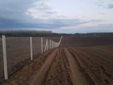 Kerítésépítés, nagykapu, vadháló drótháló drótkerítés kerítés építés