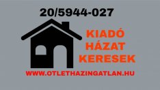 Kiadó házat keresek Székesfehérváron megbízható ügyfeleim részére